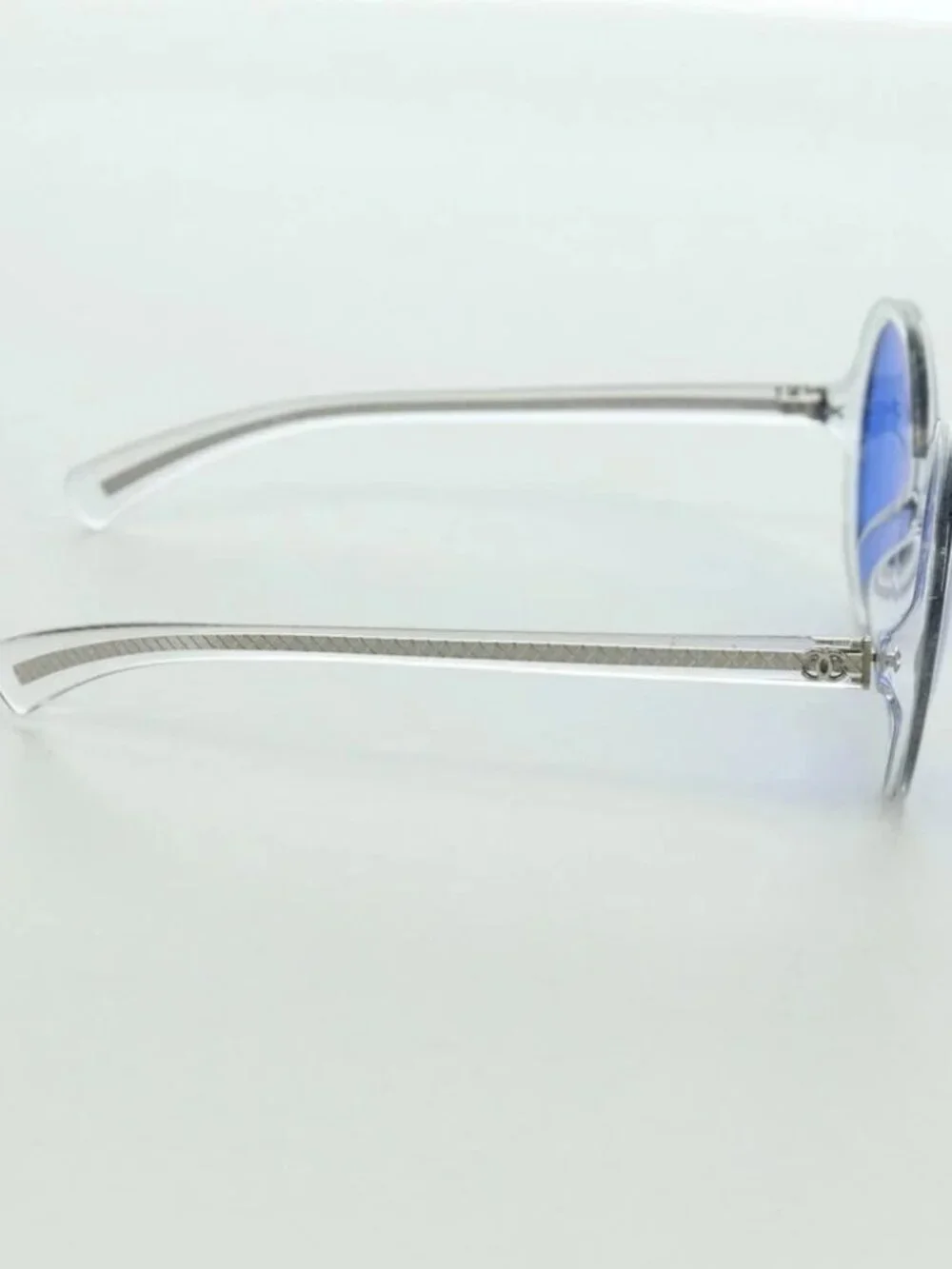 CHANEL Sunglasses plastic Clear 71287A CC Auth BSZ561M